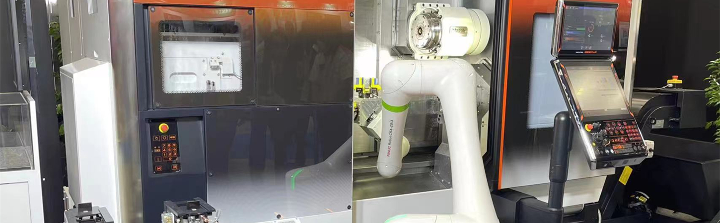 자동화 로봇이 운영하는 정밀 CNC 선삭 기계 정밀 부품을 위한 자동 로봇 CNC 선삭 기계