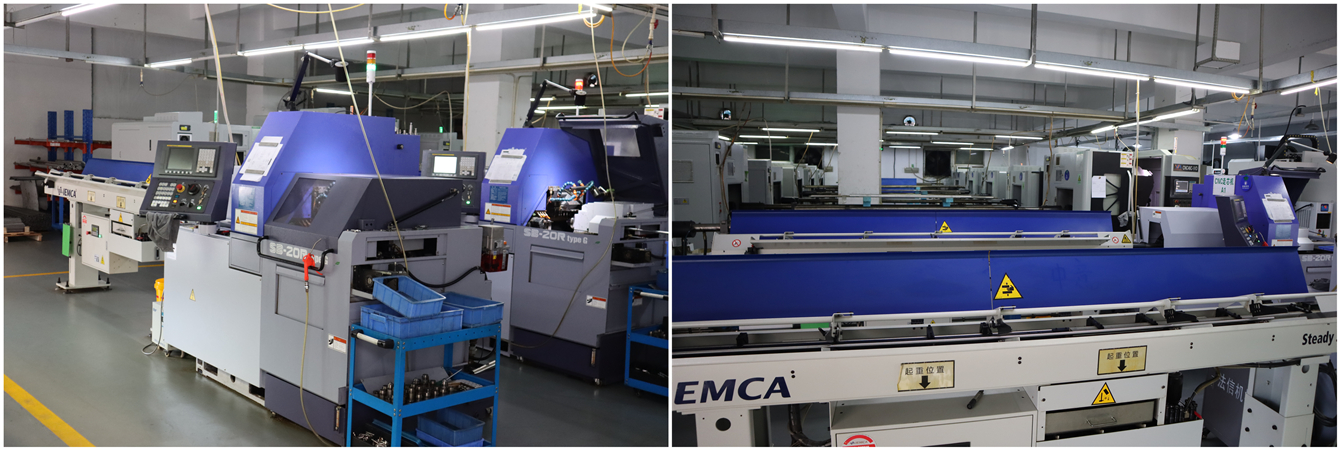 CNC Swiss machining services for stainless steel precision parts Stainless steel CNC Swiss machine shop producing precision components