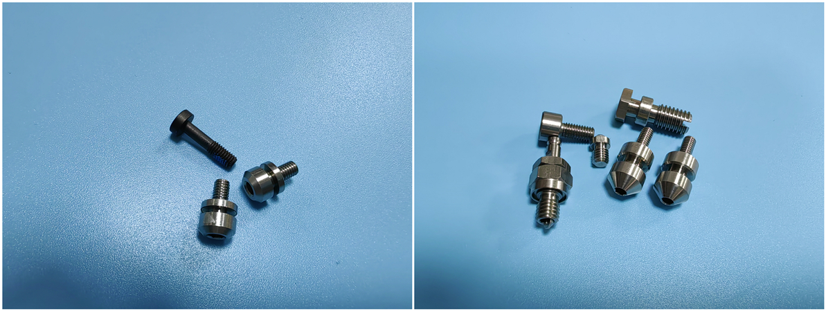 Precision Swiss screw machine parts in stainless steel for industrial applications Stainless steel Swiss screw machine parts manufacturer providing precision CNC components