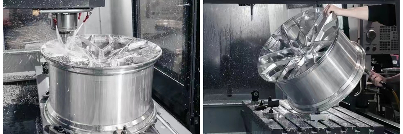 CNC 가공 알루미늄 자동차 휠 부품 제조업체 정밀 CNC 응용 분야를 위한 알루미늄 가공 자동차 휠 부품