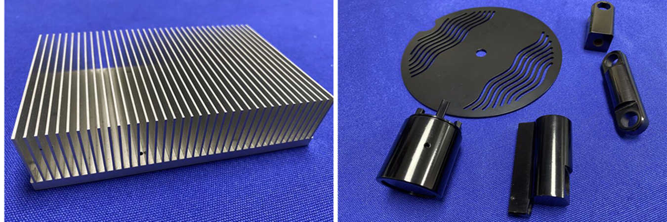 CNC 가공 방열판 부품 전자 및 산업 응용 분야용 정밀 CNC 가공 방열판 부품