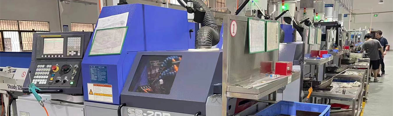 Precision Nut Manufacturing in Swiss Machine Shop Swiss machine shop producing precision locking nuts, custom lock nuts, and CNC turned nuts for anti-vibration fastening systems